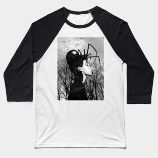 Web Of Secrets Baseball T-Shirt